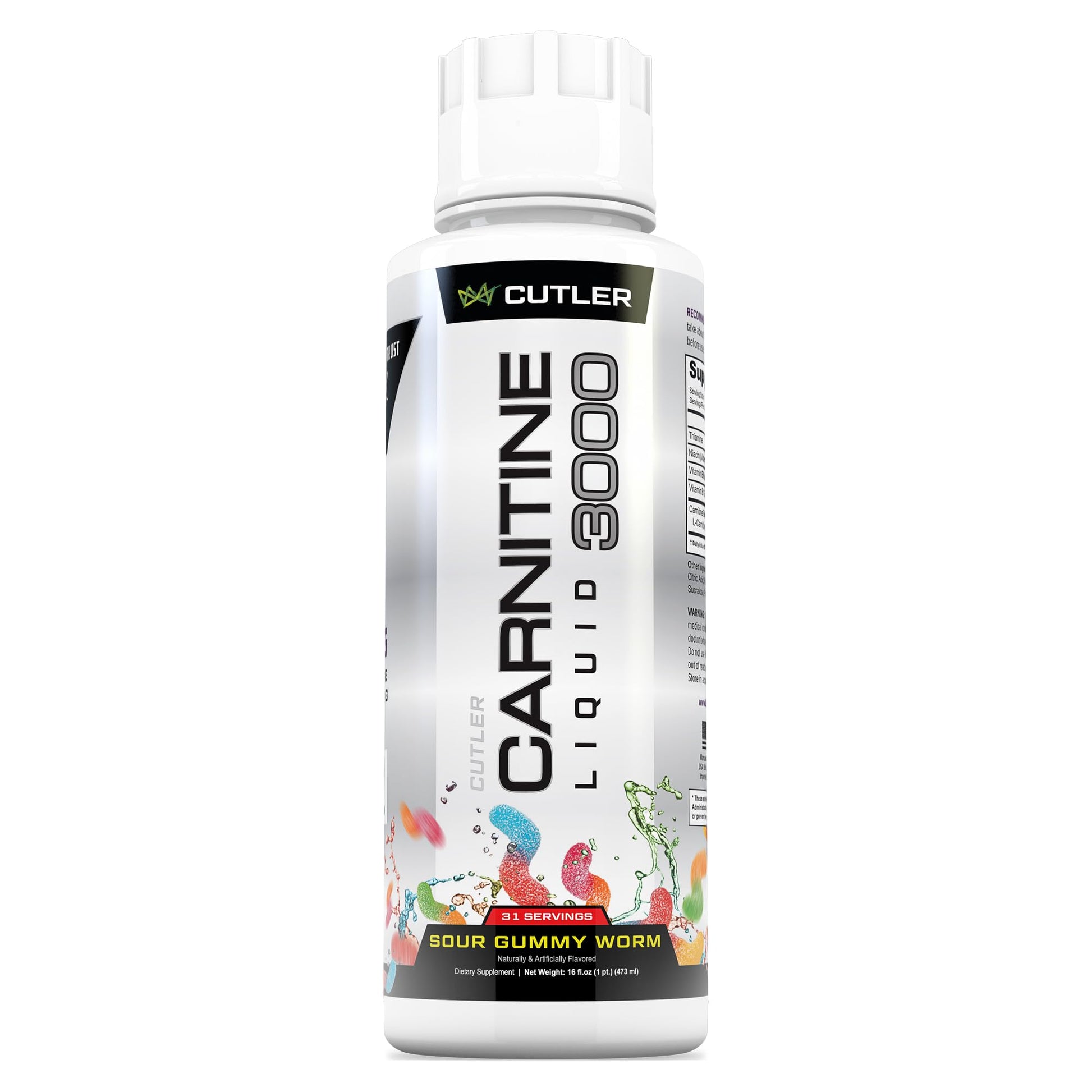Cutler Nutrition Liquid L-Carnitine Fat Burner Supplement with Acetyl L-Carnitine & L-Carnitine Tartrate - Fat Burner Formula for Optimal Absorption, Cutler Nutrition buy supplements canada