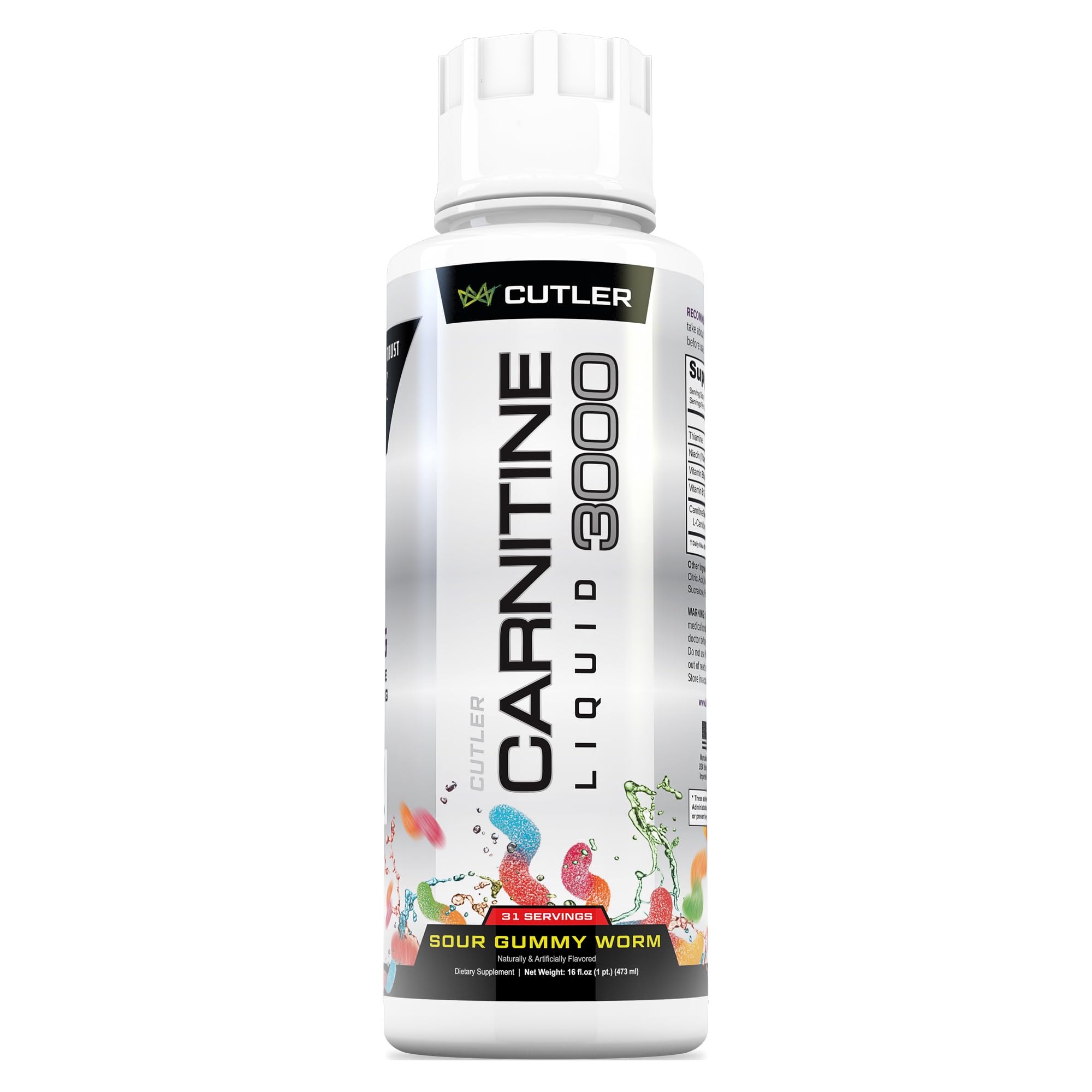 Cutler Nutrition Liquid L-Carnitine Fat Burner Supplement with Acetyl L-Carnitine & L-Carnitine Tartrate - Fat Burner Formula for Optimal Absorption, Cutler Nutrition buy supplements canada