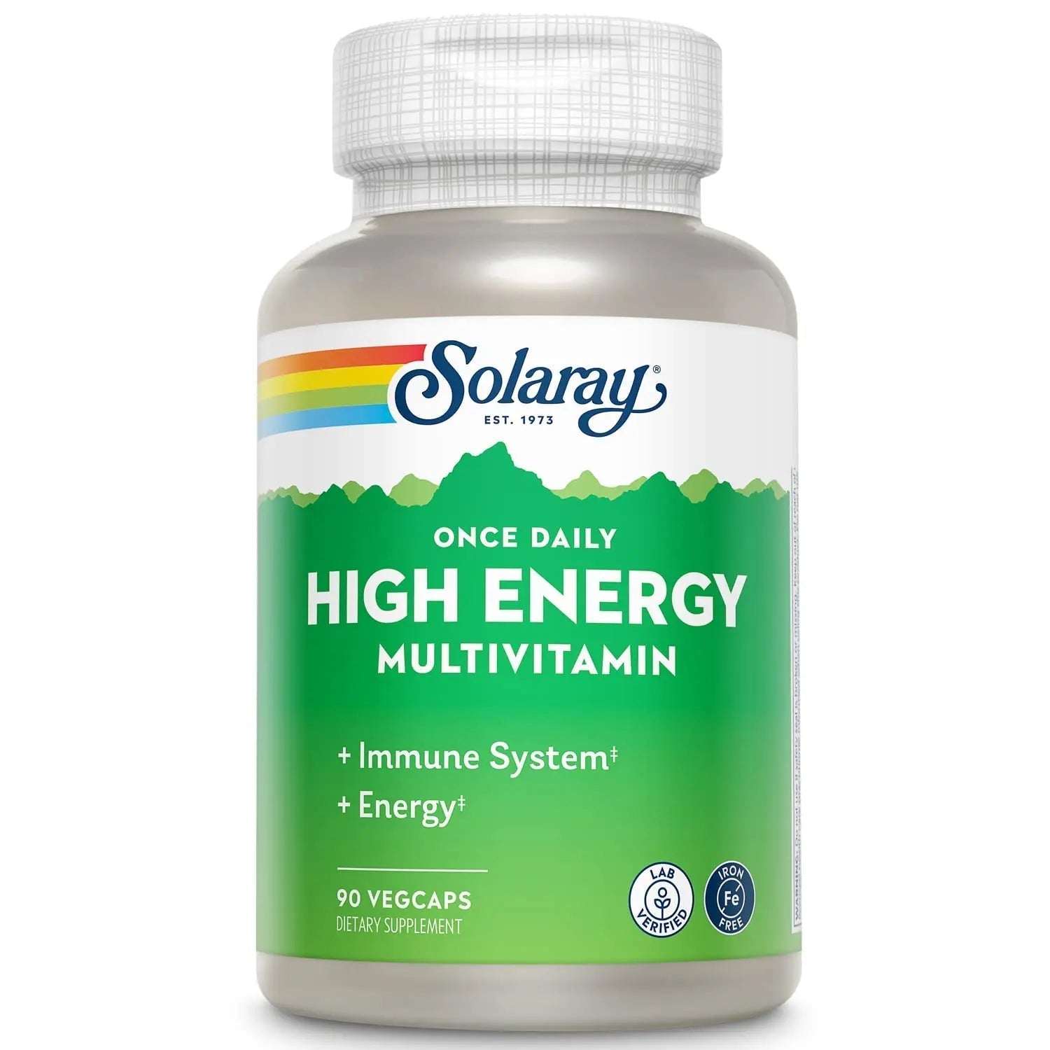SOLARAY Once Daily High Energy Multivitamin, Iron Free, Immune System and Energy Support, Whole Food and Herb Base Ingredients SOLARAY buy supplements canada