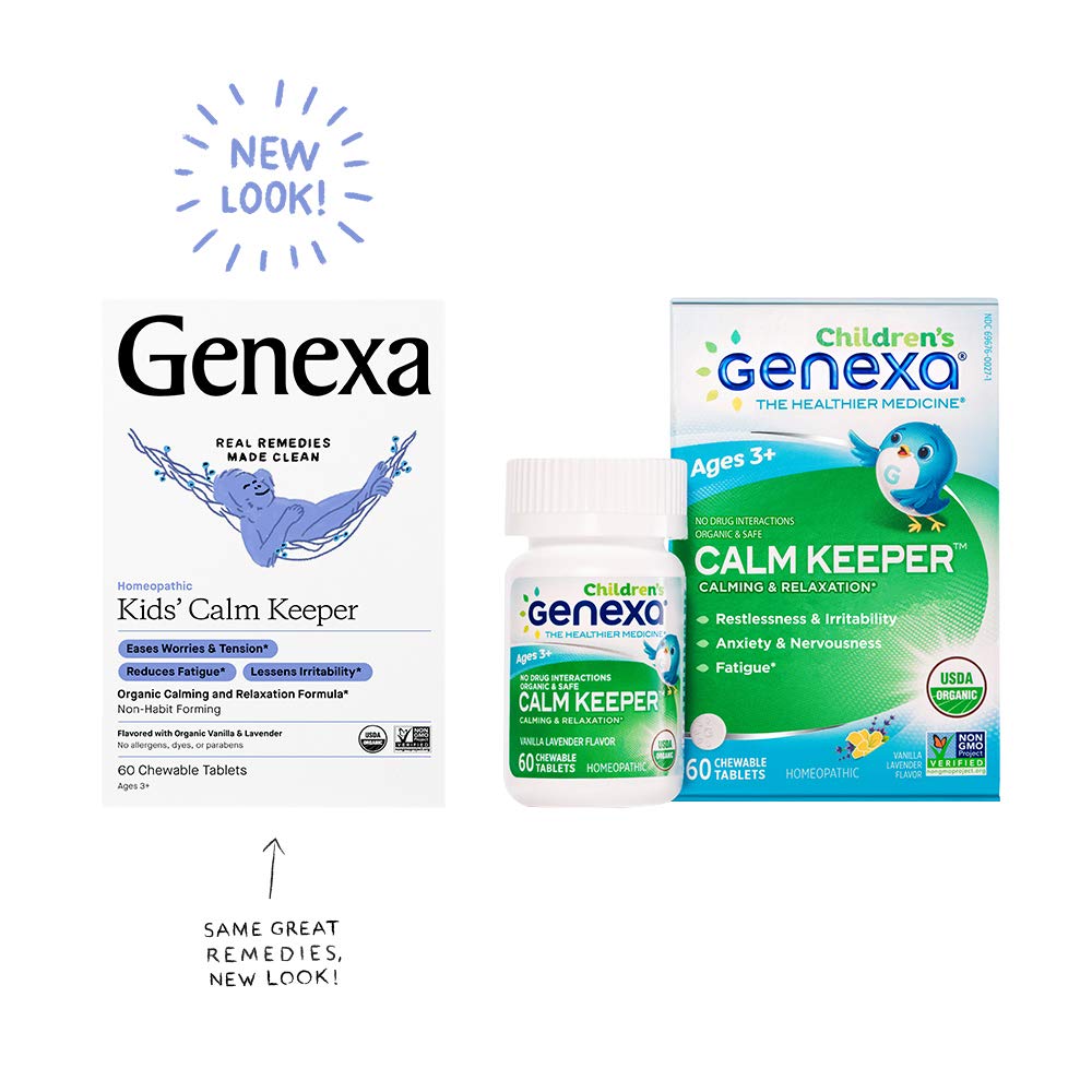 Genexa Kid's Calm Keeper Stress Relief for Kids | Relaxation Aid for Children - Certified Genexa buy supplements canada