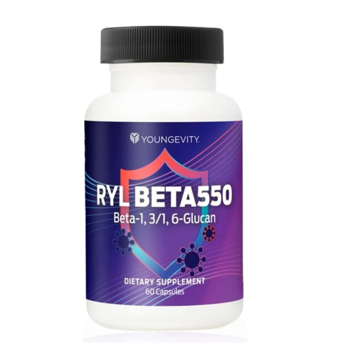 Youngevity RYL Beta550 Beta 1, 3-D Glucan Immune Support - 60 Capsules (Pack of 1) Youngevity buy supplements canada