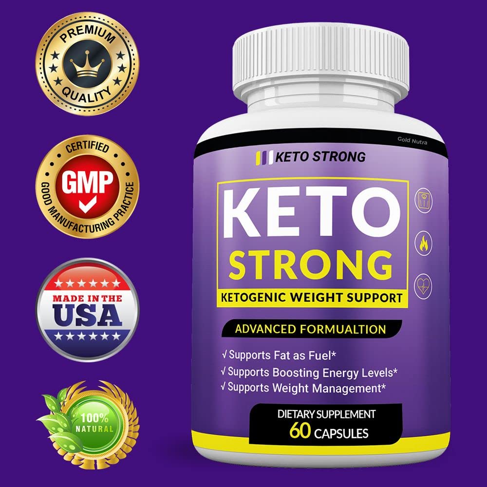 Gold Nutra (3 Pack) Keto Strong Diet Pills, New 2022 Formula, 3 Month Supply Gold Nutra buy supplements canada