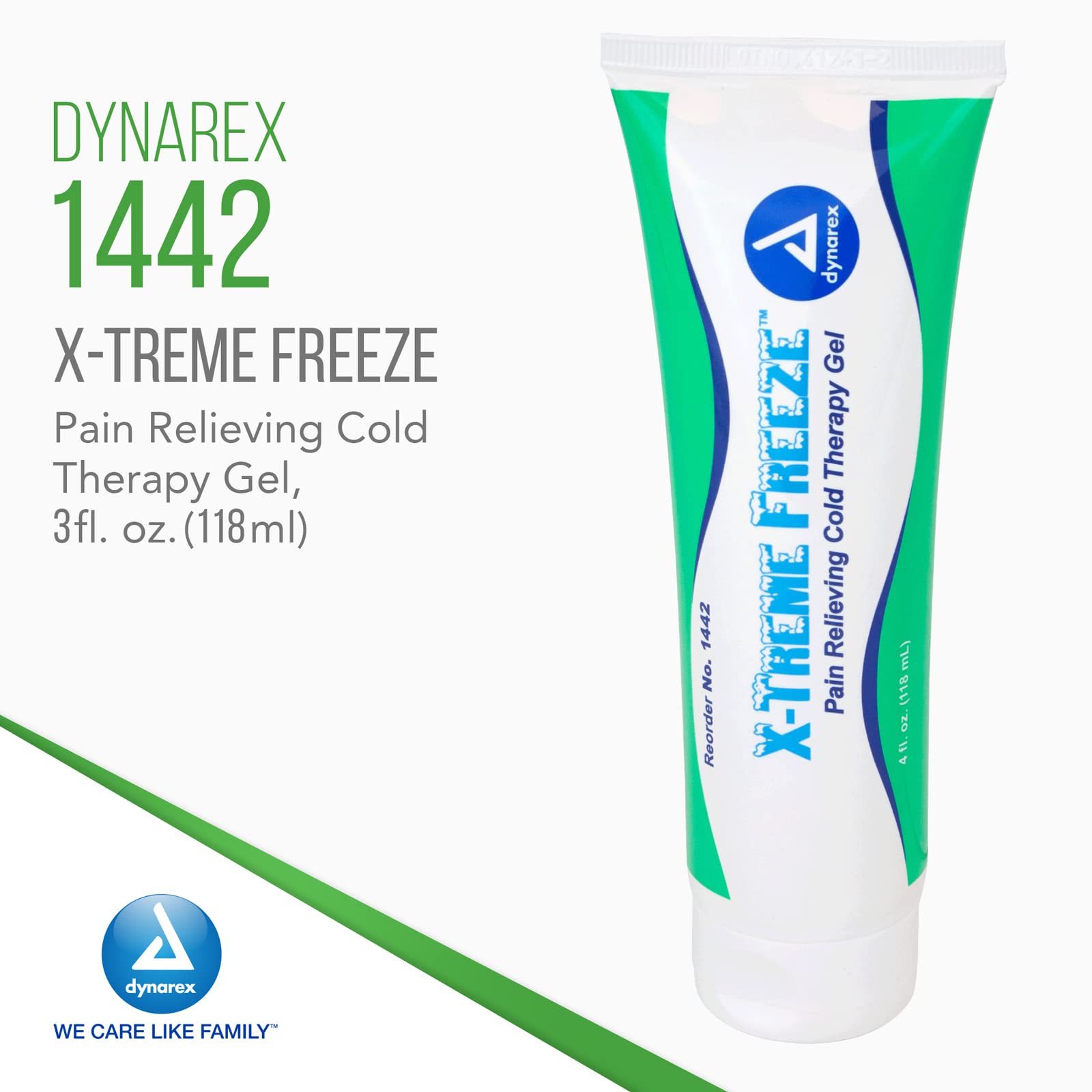 Dynarex X-treme Freeze Pain Relieving Cold Therapy Gel 4oz. Tube 1442 Dynarex buy supplements canada