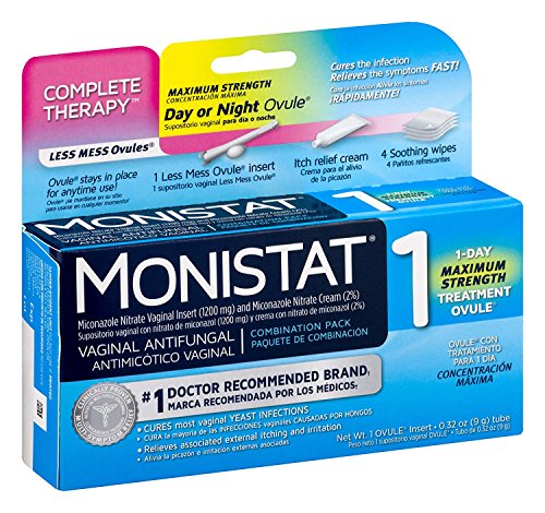 Monistat Combination Pack with 1-Ovule Insert with Applicator and External Cream Monistat buy supplements canada