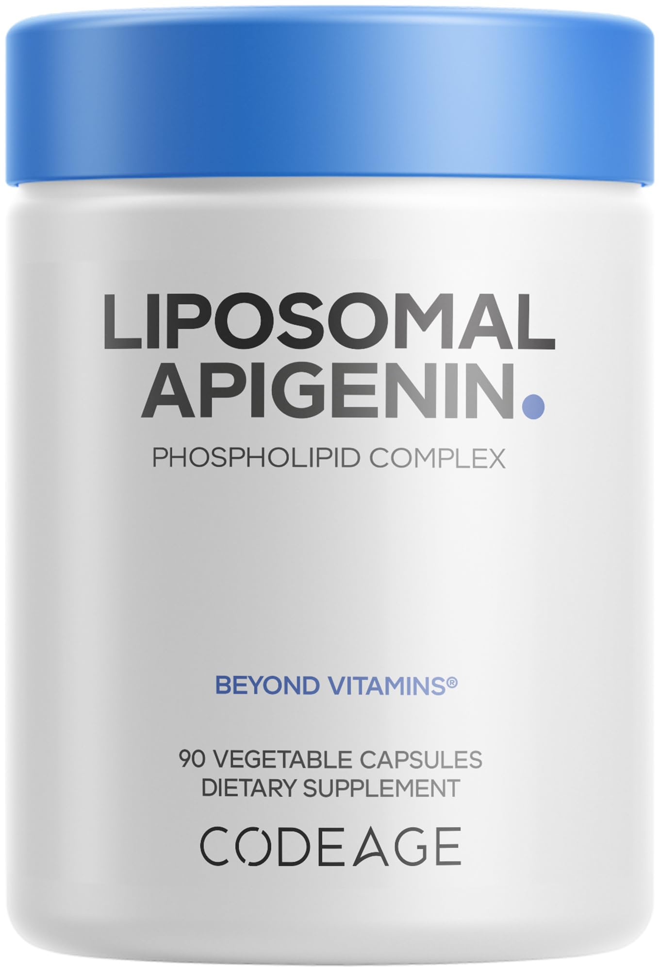 Codeage Liposomal Apigenin Supplement, 3-Month Supply, Daily Flavonoid Chamomile Extract, Liposomal Phospholipid Complex, Non-GMO Sunflower Oil, Phosphatidylcholine Vegan Blend, Gluten-Free, 90 Count Codeage buy supplements canada