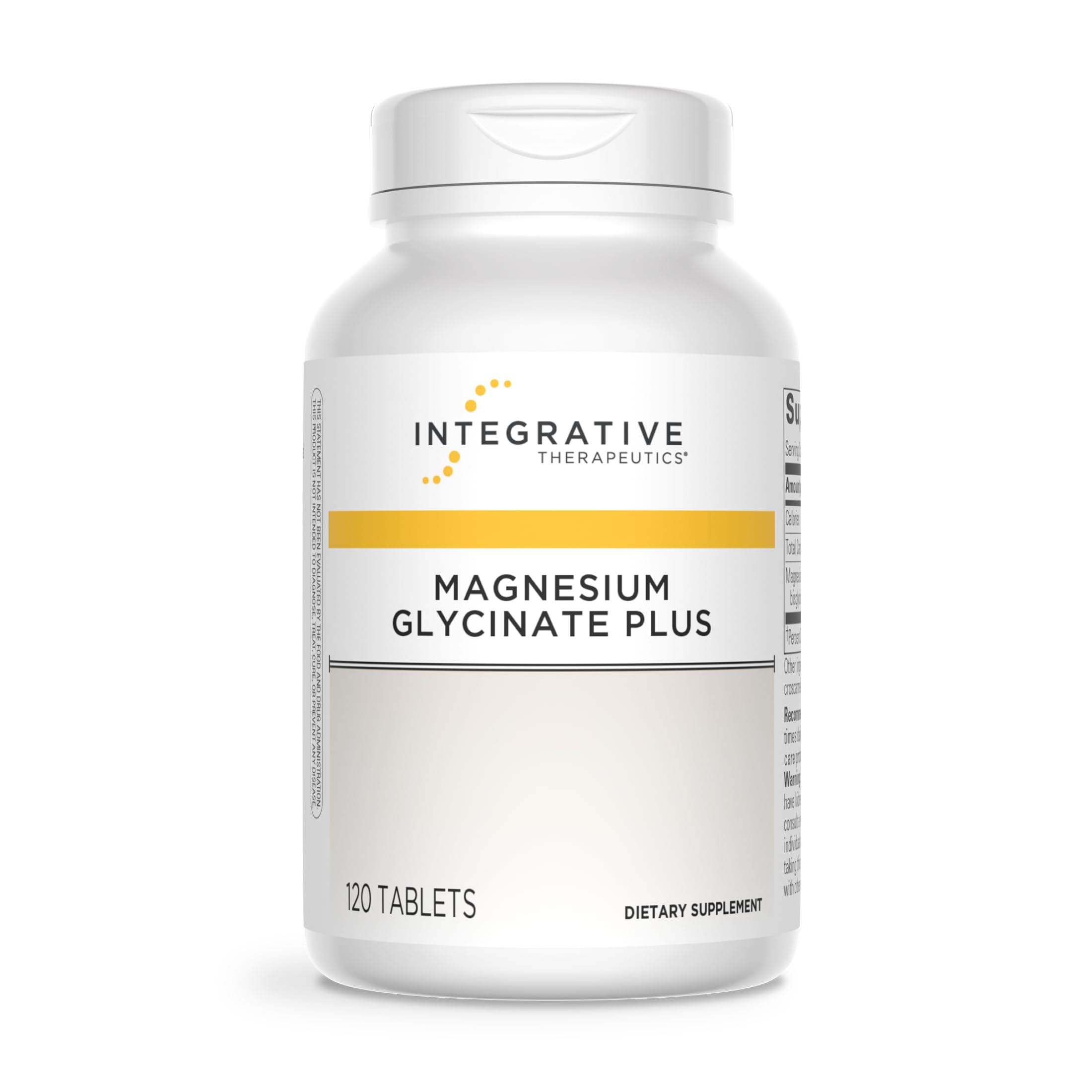 Integrative Therapeutics Magnesium Glycinate Plus - Brain Function Support Supplement for Adults* - Supports Heart and Muscular Function* - Dairy-Free & Gluten-Free - 120 Count (60 Servings) Integrative Therapeutics buy supplements canada