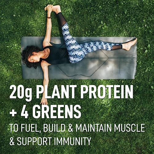 LeanFit Plant-Based Protein & Greens Natural Vanilla – 20g Plant Protein + 4 Leafy Greens LeanFit buy supplements canada