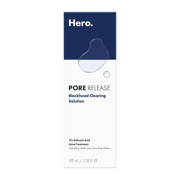 Hero Cosmetics Pore Release Blackhead Clearing Solution, Exfoliating 2% Salicylic Acid Toner Featuring AHA, BHA, and PHA HERO COSMETICS buy supplements canada