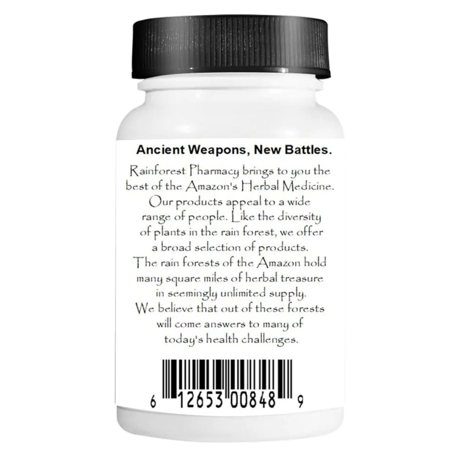 Amazon Lung Support 500mg, 120 Vegetarian Capsules | Ecologically Wildcrafted Herbal Blend for Lung Support | Non-GMO Rainforest Pharmacy buy supplements canada