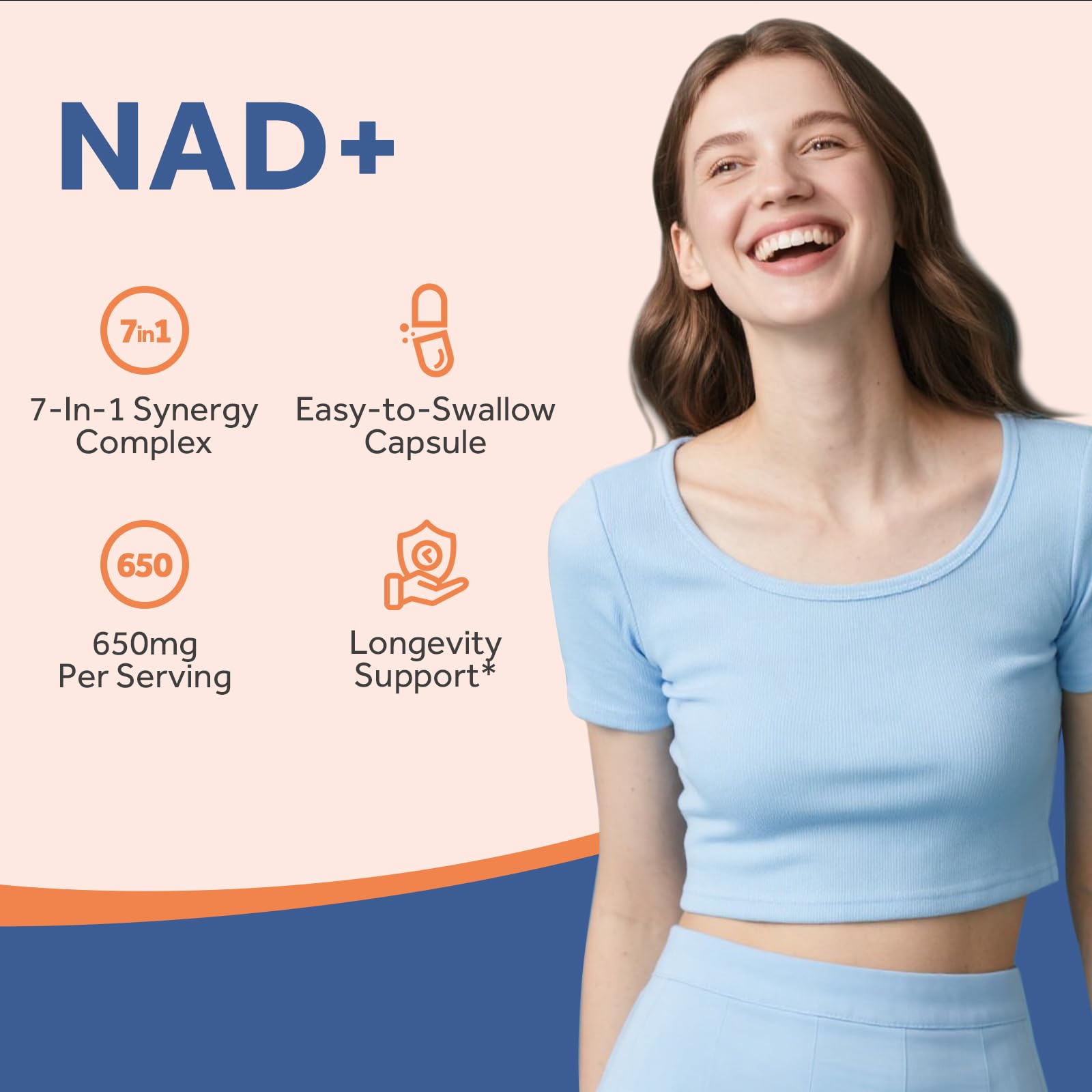 Doctor's Recipes NAD Supplement, Nicotinamide Riboside, Resveratrol, NMN Alternative for Anti-Aging, w/Magnesium Glycinate & L-Tryptophan, 650mg Per Serving, Energy & Mood Boost, 60 Vegan Capsules Doctor's Recipes buy supplements canada