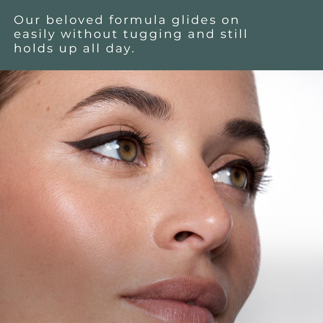Honeybee Gardens Effortless Eye Liner Pencil, Jet Set Black, Smooth Long-Wearing, Rich Pigment, Vegan & Gluten-Free Honeybee Gardens buy supplements canada