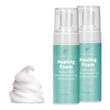 Witch Hazel Spray | Perineal Spray Postpartum Essentials Foam | Postpartum Spray - Perineal Healing Foam for Post Partum Care and Recovery an Essential for Labor (2 Pack) Mama & Wish buy supplements canada