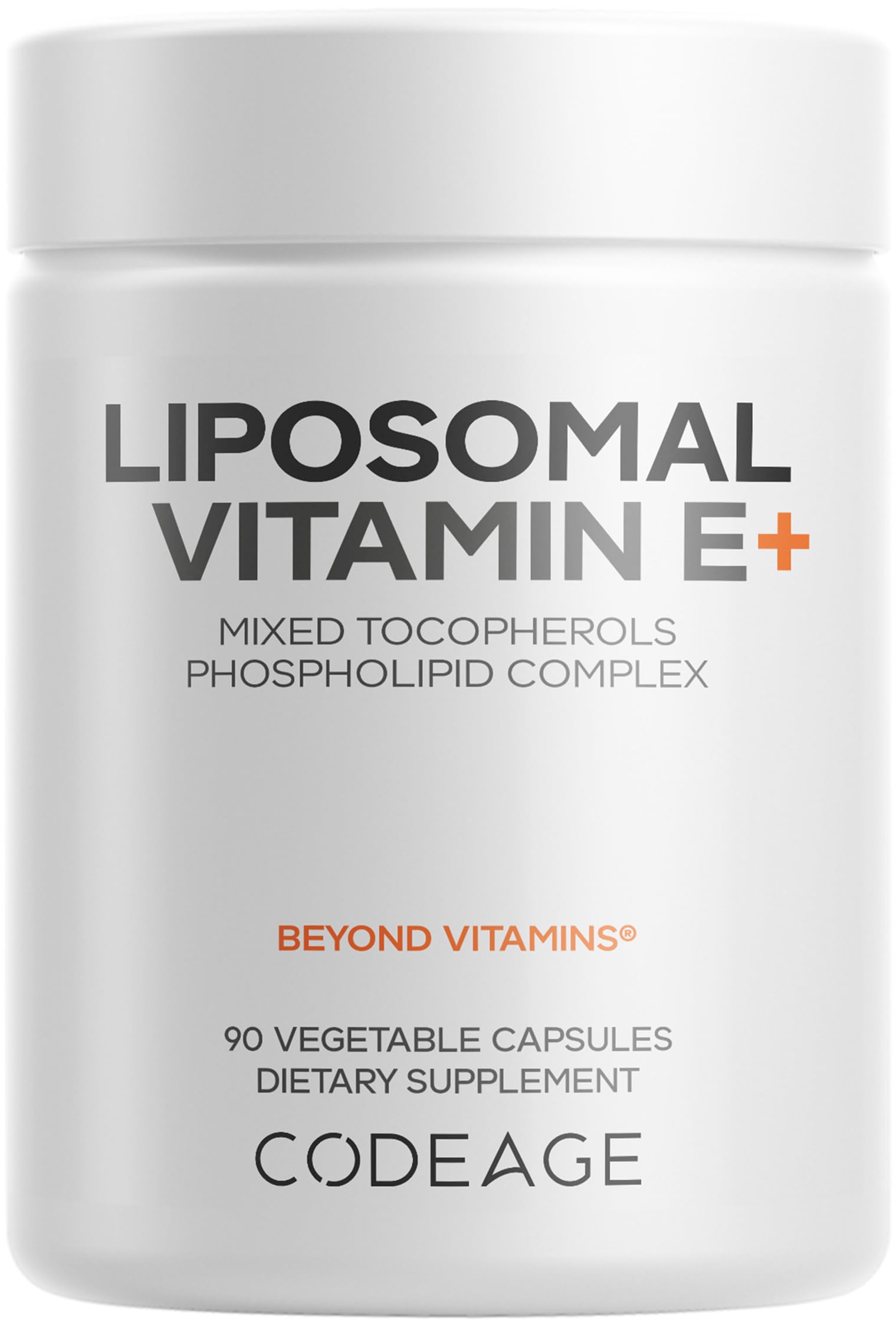 Codeage Liposomal Vitamin E Supplement - All Vitamin E Tocopherols - 3-Month Supply - Alpha Tocopherols, Beta, Gamma, and Delta - Liposomal Mixed Tocopherols - Non-GMO Phospholipid - 90 Capsules Codeage buy supplements canada