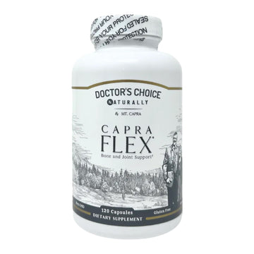CapraFlex by Mt. Capra | Bone and Joint Support Supplement with Chicken Collagen, Hyaluronic Acid, Turmeric, and Herbs for Joint Vitality | 30 Servings - 120 Capsules Mt Capra buy supplements canada