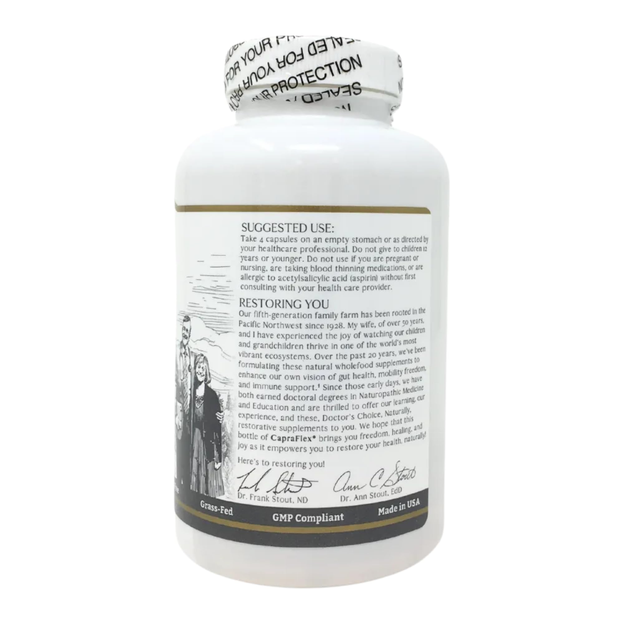 CapraFlex by Mt. Capra | Bone and Joint Support Supplement with Chicken Collagen, Hyaluronic Acid, Turmeric, and Herbs for Joint Vitality | 30 Servings - 120 Capsules Mt Capra buy supplements canada