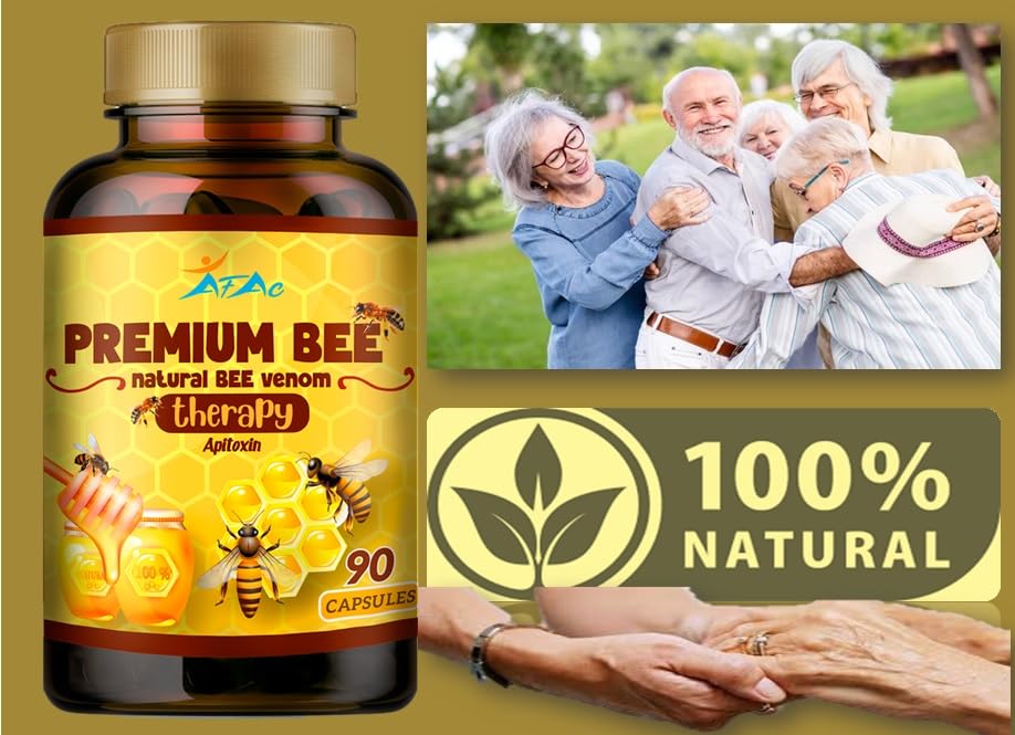 VITAMISAN Premium Natural Bee Venom with glucosamine sulfate Veneno Abeja 90 Capsulas Apitoxin Manuka Honey Dietary Supplement VITAMISAN buy supplements canada