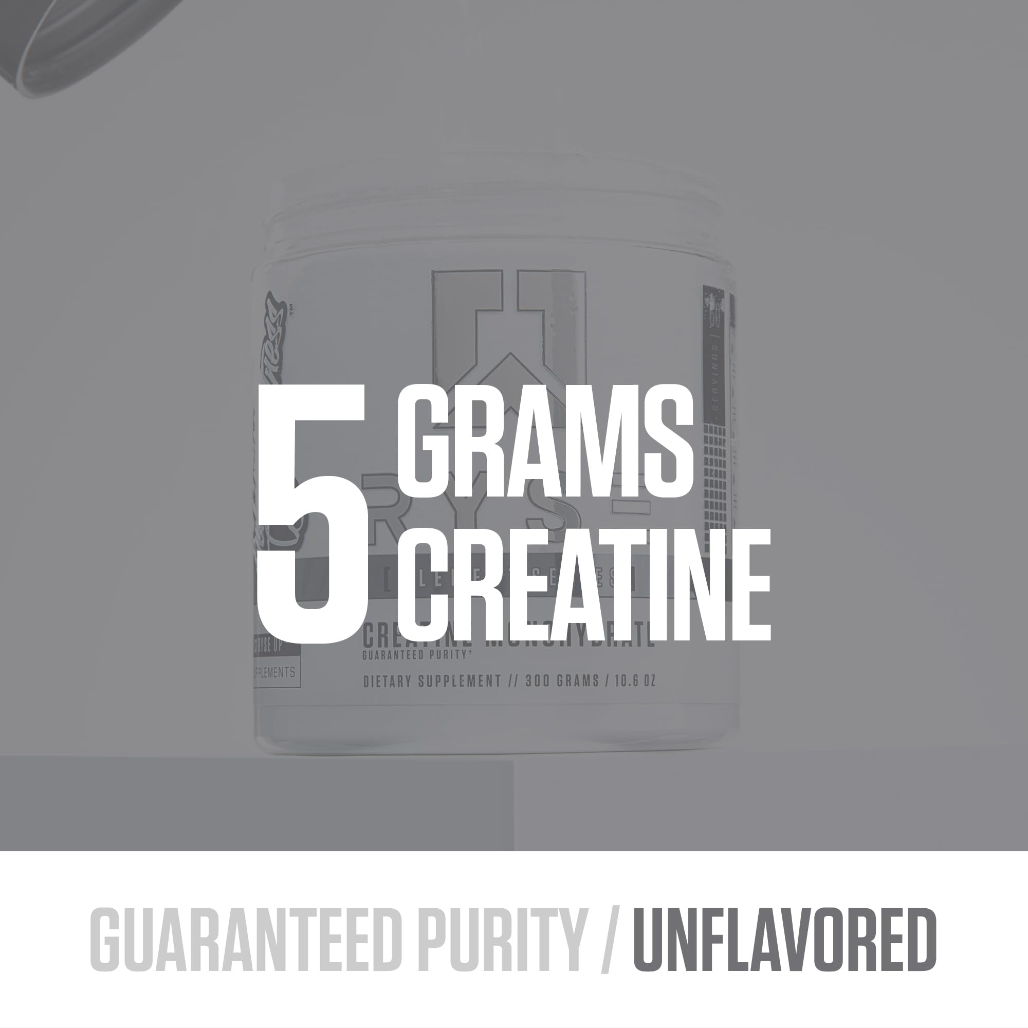 RYSE Creatine Monohydrate Powder - Unflavored - Supports Men & Women Lean Muscle Growth, Strength, Power, and Endurance - Helps Reduce Fatigue and Improve Workout Recovery - 100 Servings. RYSE Up Supplements buy supplements canada