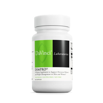 DAVINCI Labs DimPro - Dietary Supplement to Support Hormonal Balance in Men & Women & Healthy Weight Management* - with Vitamin E and More - Vegetarian - Soy-Free - Gluten-Free - 60 Capsules DAVINCI buy supplements canada