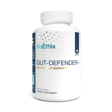 NuEthix Formulations Gut Defender+ Microbiome Balance Dietary Supplement, 180 Capsules, 90 Servings NuEthix Formulations buy supplements canada
