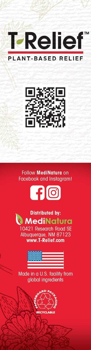 MediNatura T-Relief Extra Strength Discomfort Relief Gel-Extra-Strength Arnica Gel for Fast-Acting Relief-Supports Mobility & Body Aches-Homeopathic & Plant-Based-Paraben-Free-Non-Sticky - 2 oz MediNatura buy supplements canada