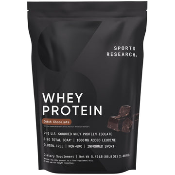 Sports Research Whey Protein - Sports Nutrition Whey Isolate Protein Powder Sports Research buy supplements canada