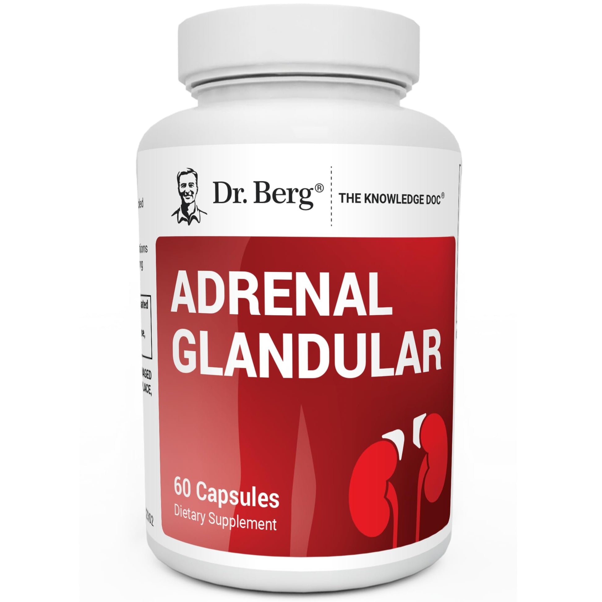 Dr. Berg Adrenal Glandular - Hormone Balance Formula That Supports Healthy Adrenal Function - Adrenal Support Supplement - 60 Capsules Dr. Berg Nutritionals buy supplements canada