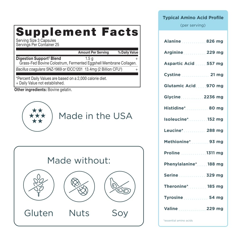 Ancient Nutrition Colostrum Superfood + Collagen, Grass Fed Bovine Colostrum, Fermented Eggshell Membrane Collagen, Supports Healthy Gut Ancient Nutrition buy supplements canada