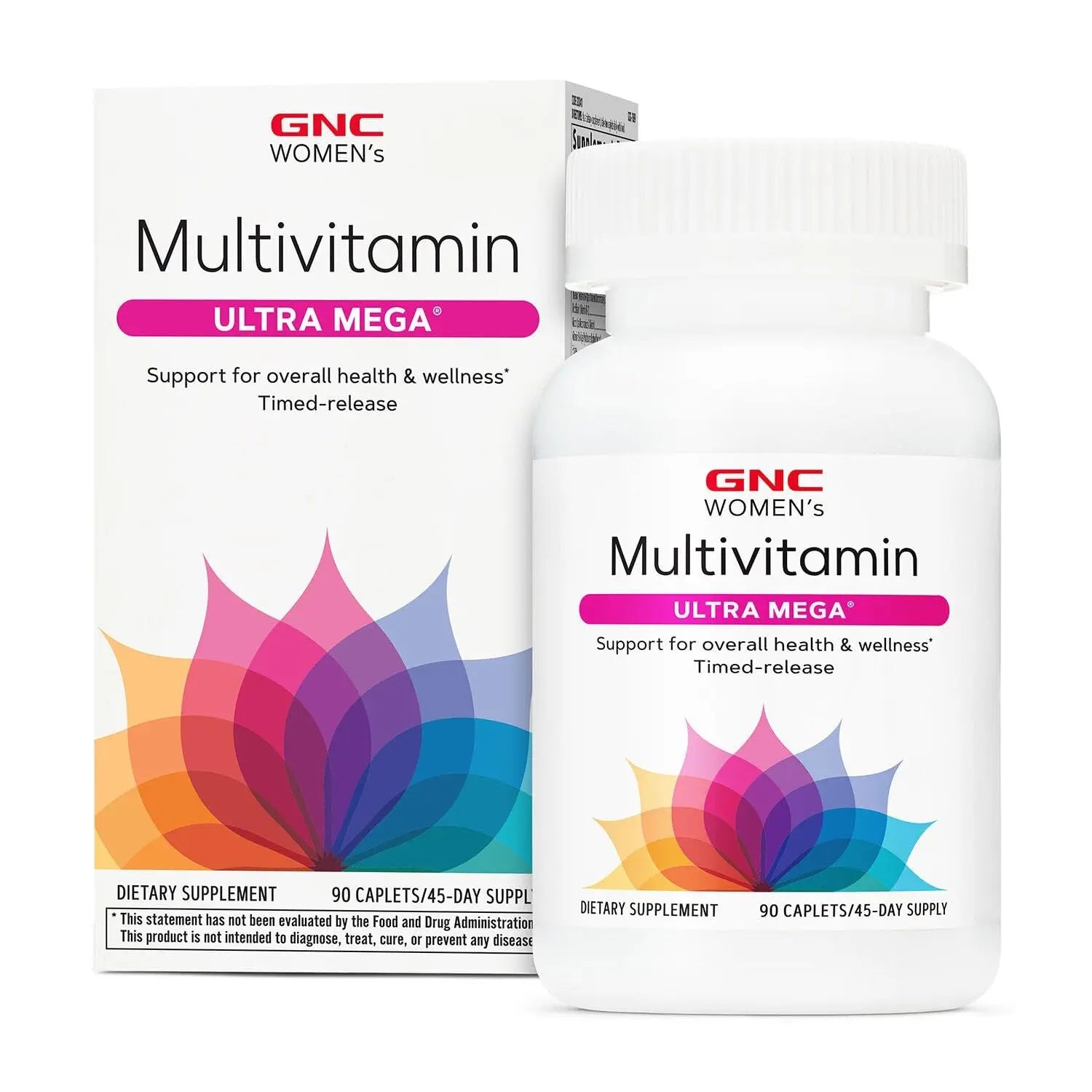 GNC Women’s Ultra Mega Multivitamin Caplets, Clinically Proven to Feel Better, Immune Support, Vitamin A, B, C, D GNC buy supplements canada