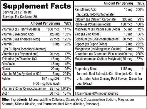NeoVitin Women's 50+ Formula Multivitamin with Brilliant Blend - Daily Nutritional Support for Women Over 50 (60 Count) NeoVitin buy supplements canada