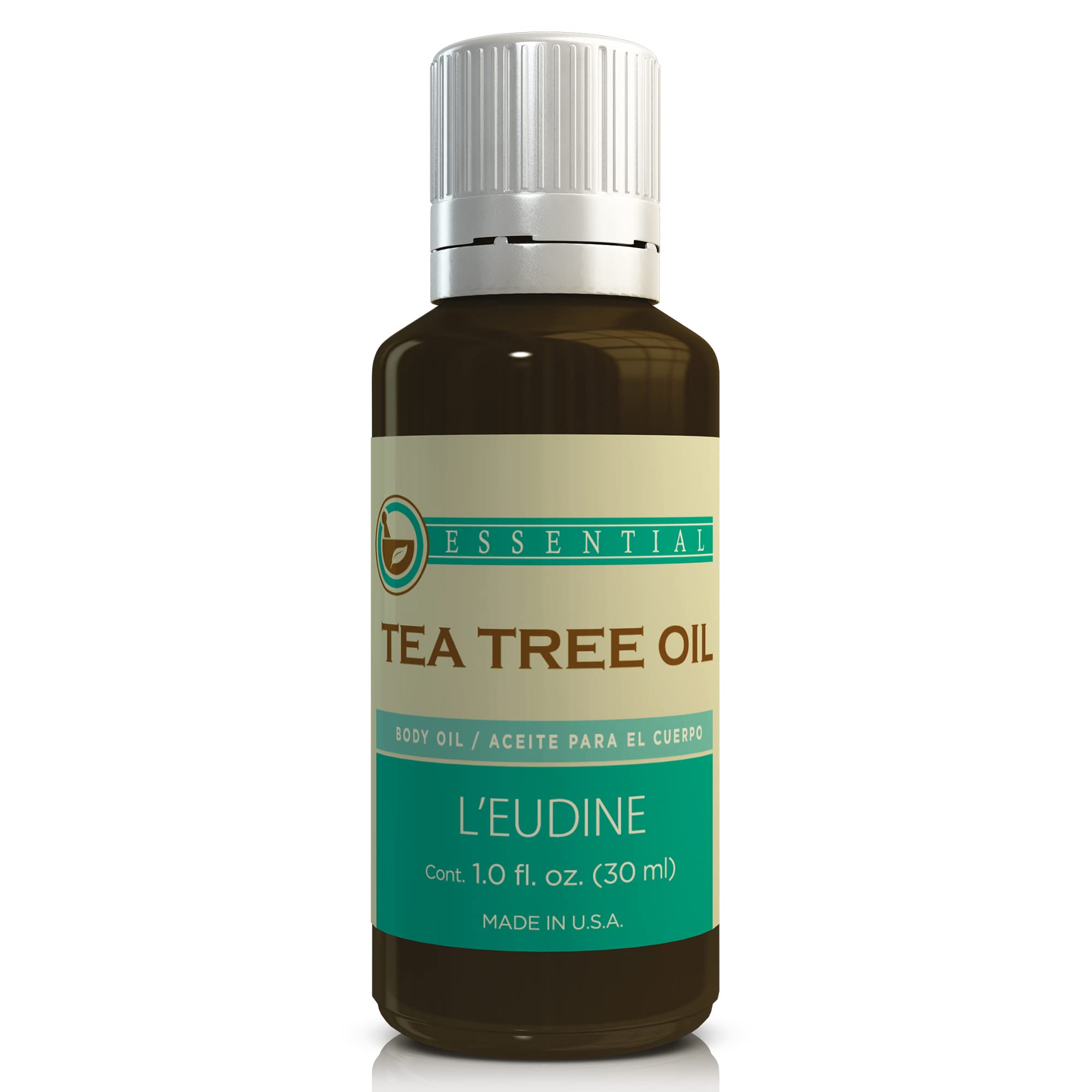 L’EUDINE Tea Tree Oil – 1fl Oz Multipurpose Body Oil for Acne, Toenail Problems, Dandruff, Skin Bites L'eudine buy supplements canada