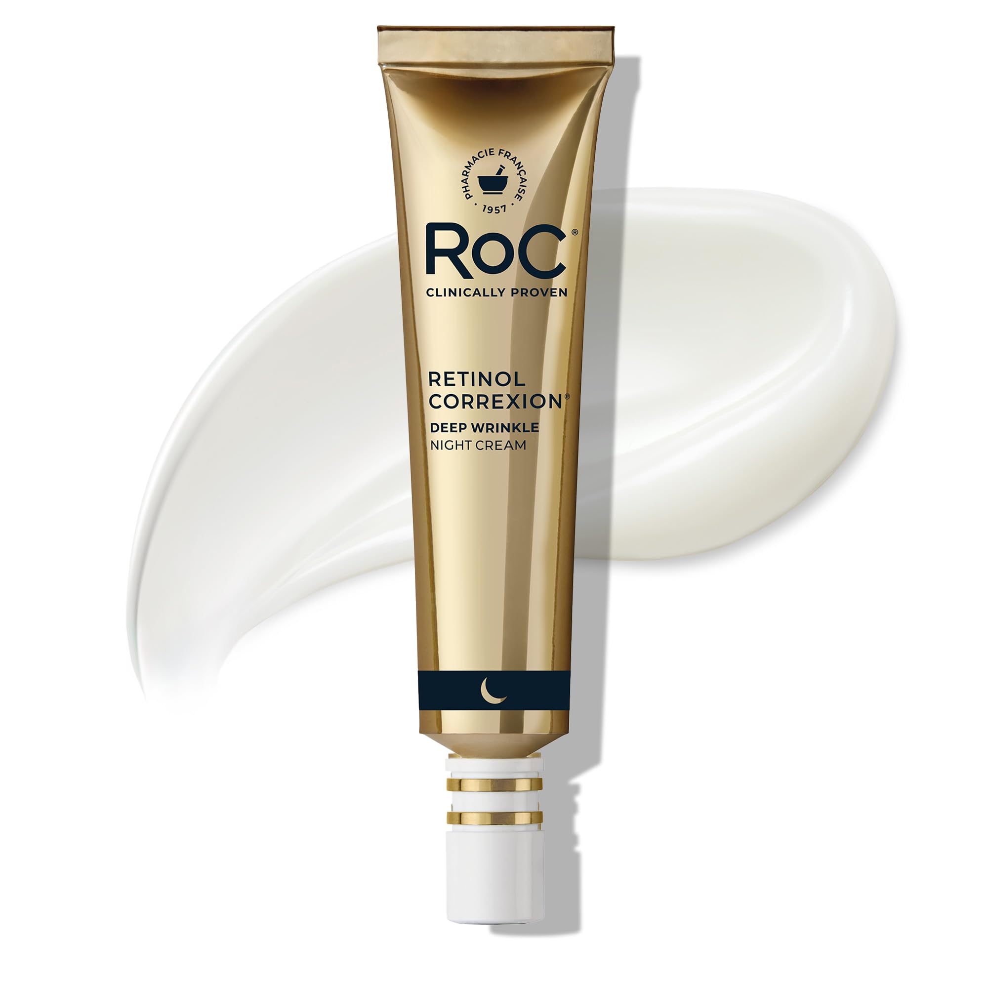 RoC Retinol Correxion Night Cream for Deep Wrinkles, Anti Aging Skincare Treatment Women and Men, 1.0 oz RoC buy supplements canada