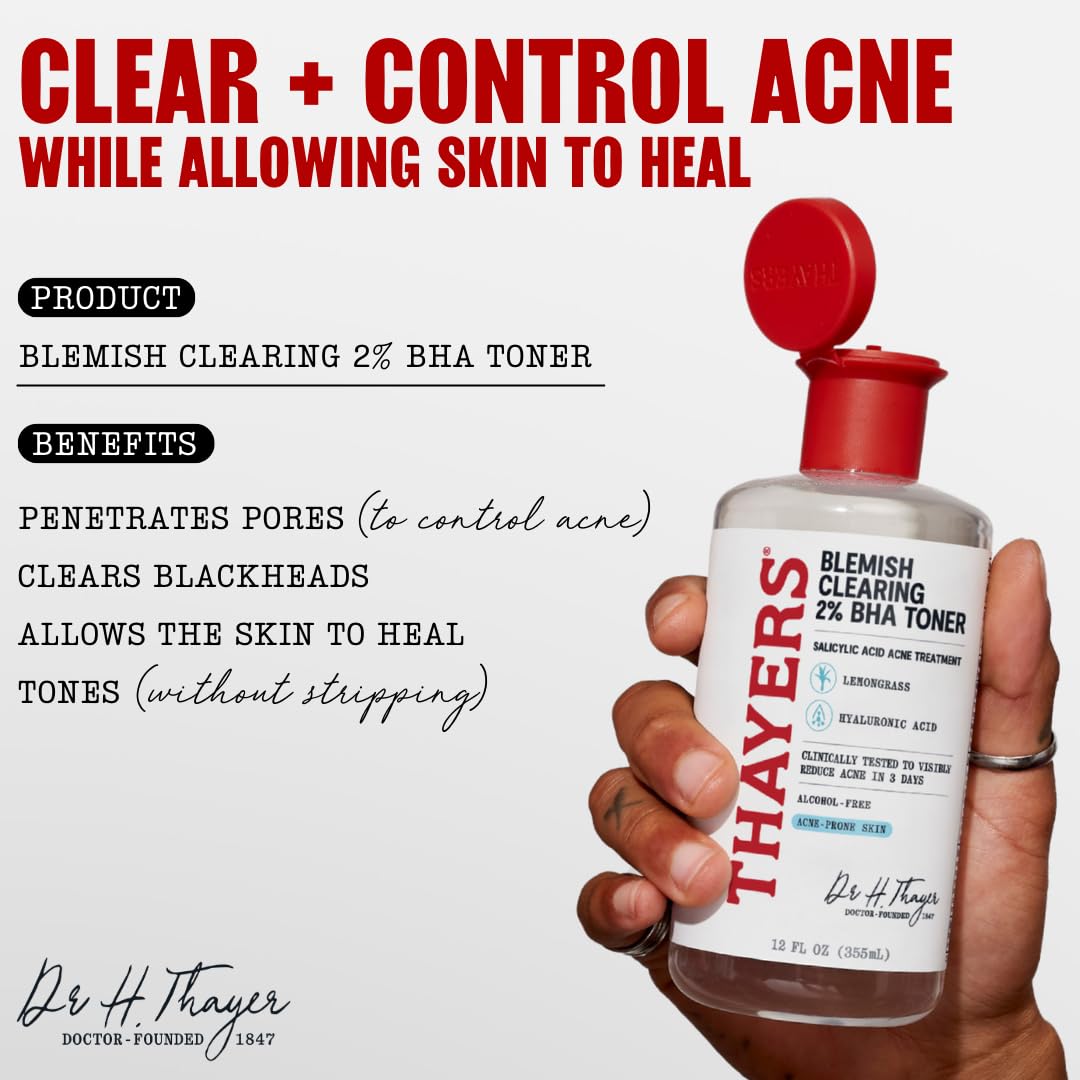 Thayers Blemish Clearing Salicylic Acid Toner, Acne Treatment Face Toner with 2% Salicylic Acid THAYERS buy supplements canada