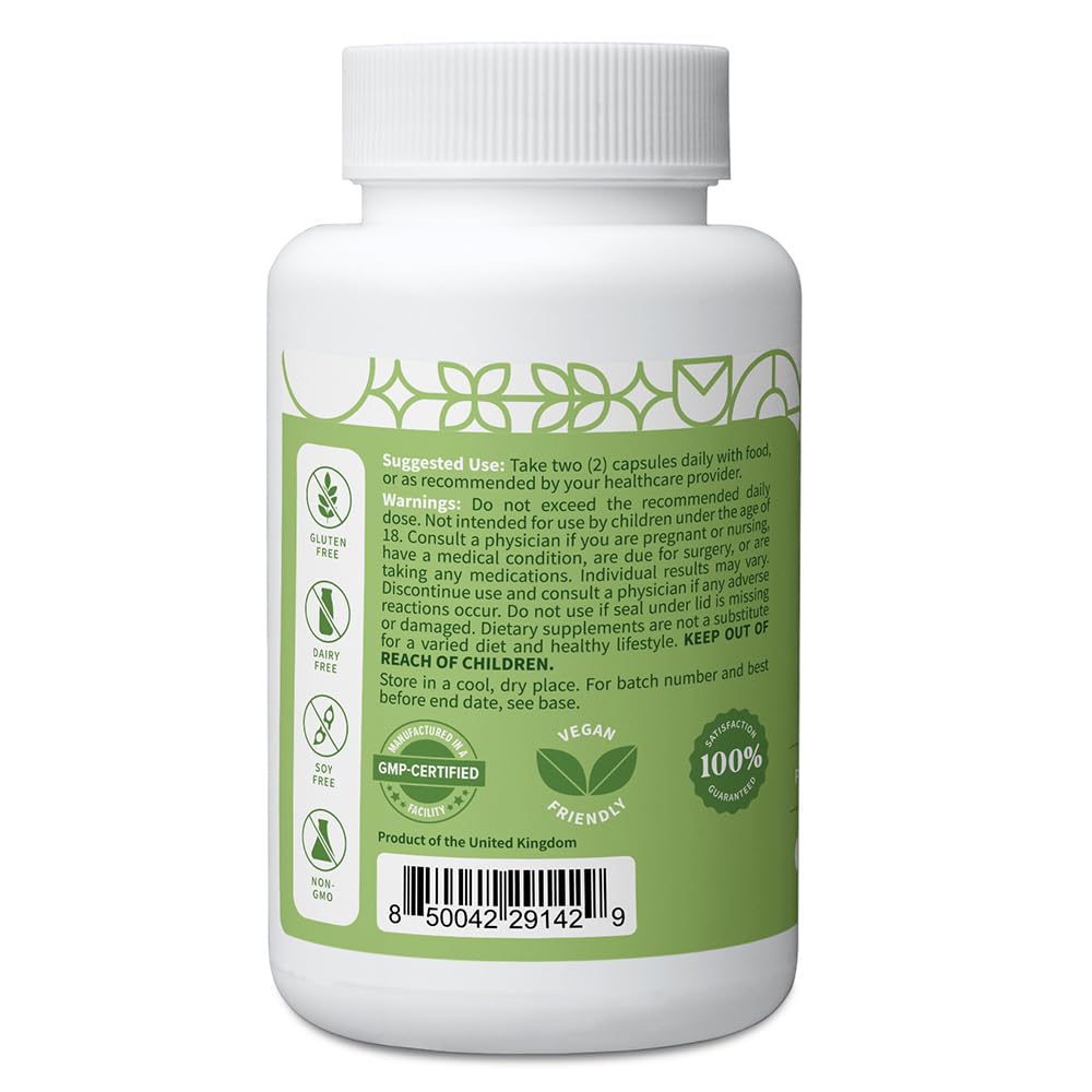 Pattern Wellness Vision Complex Supplement – Daily Eye & Visual Function Support – Herbal Extract & Vitamin Blend – 60 Vegan Capsules Pattern Wellness buy supplements canada
