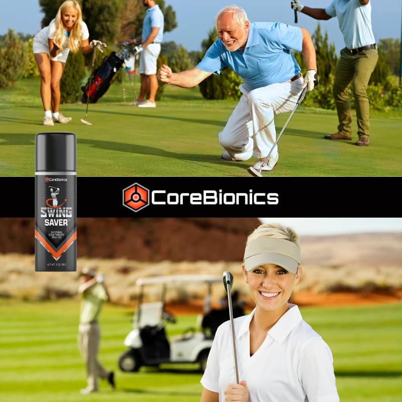 CoreBionics Swing Saver Roll-On: Powerful Pain Relief for Muscles & Joints, Golf Swing Enhancer COREBIONICS buy supplements canada