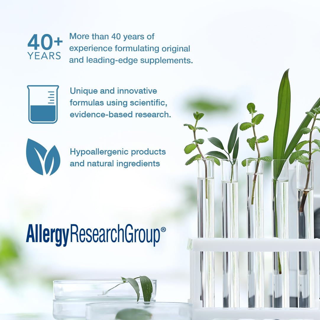 Allergy Research Group PhytoCort Supplement - Respiratory Support, Lung Health, Lung Detox, Lung Cleanse, Healthy Breathing, Herbal Support, Reishi, Licorice, Noni, Vegetarian Capsules - 120 Count Allergy Research Group buy supplements canada