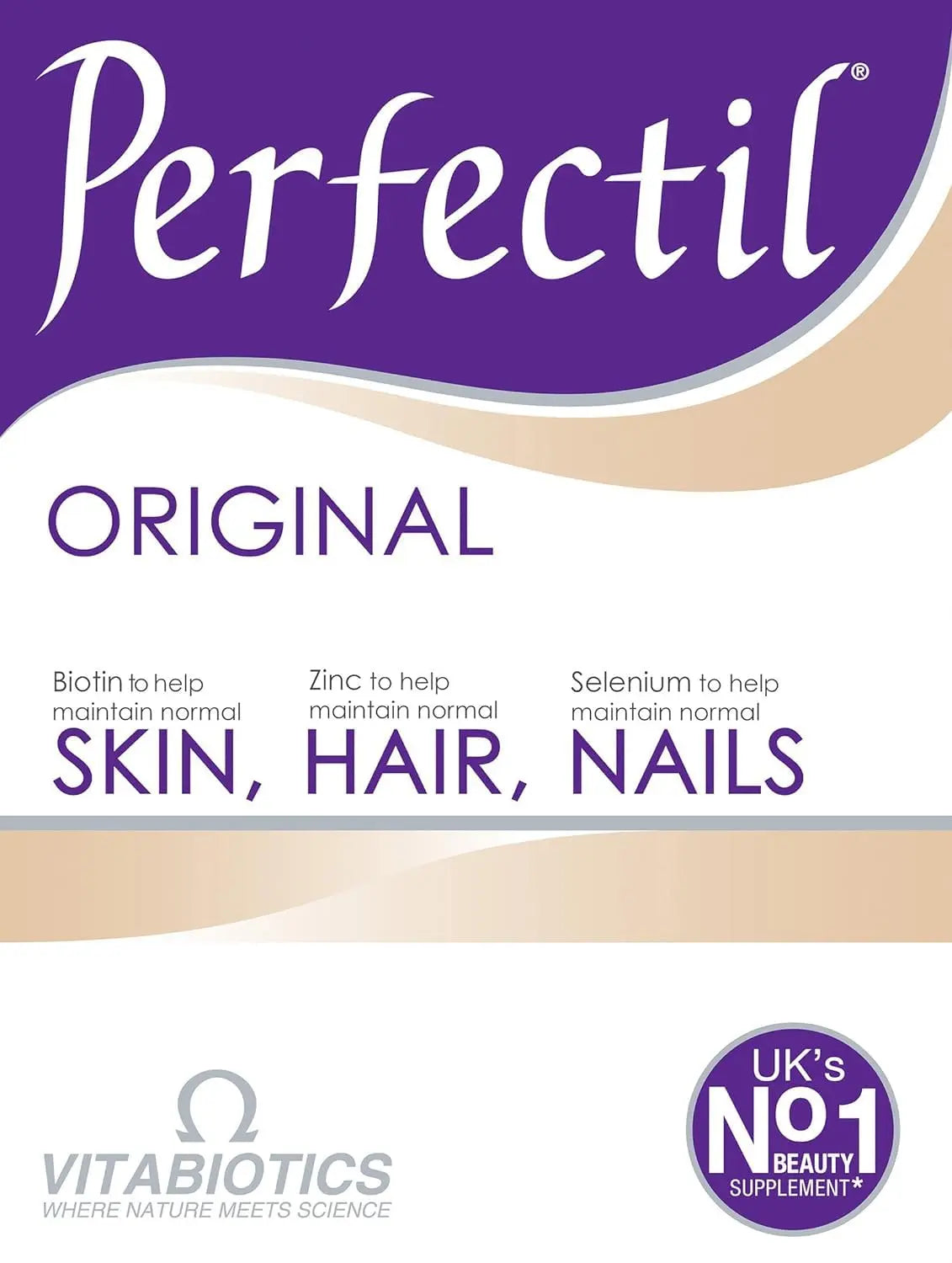 Vitabiotics, Perfectil Triple Active, Essential Nutrients to help maintain healthy Skin, Hair & Nails, 30-Count Boxes (Pack of 2) Perfectil buy supplements canada