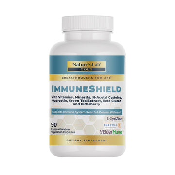 Nature's Lab Gold ImmuneShield - Supports Immune System Health & General Wellness* - 90 Capsules (30 Day Supply) Nature's Lab buy supplements canada