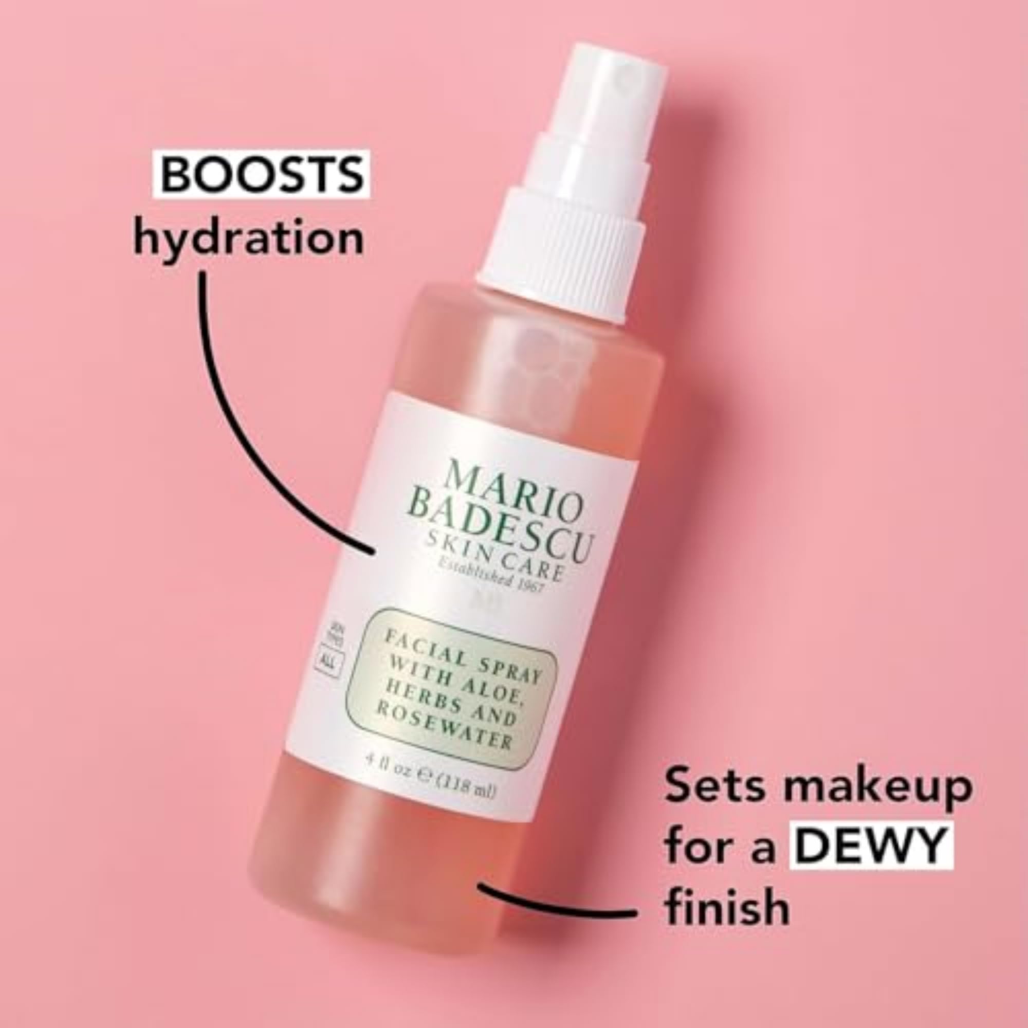 Mario Badescu Facial Spray with Aloe, Herbs and Rose Water for All Skin Types, Face Mist that Hydrates Mario Badescu buy supplements canada