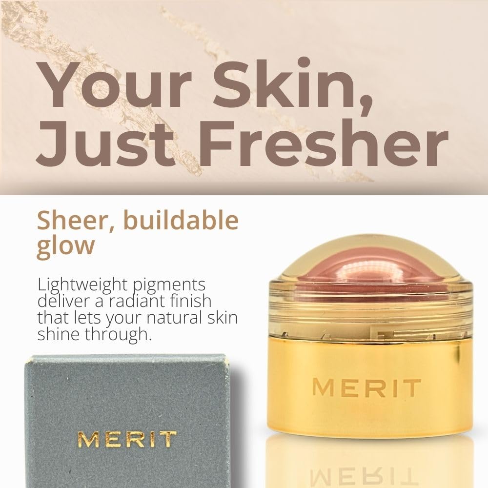 MERIT Flush Balm Cream Blush – Archival Cool Mauve | Hydrating Radiant Cheek & Lip Tint Stick with Vitamin E | Lightweight, Buildable, Vegan & Cruelty-Free Blush Merit buy supplements canada