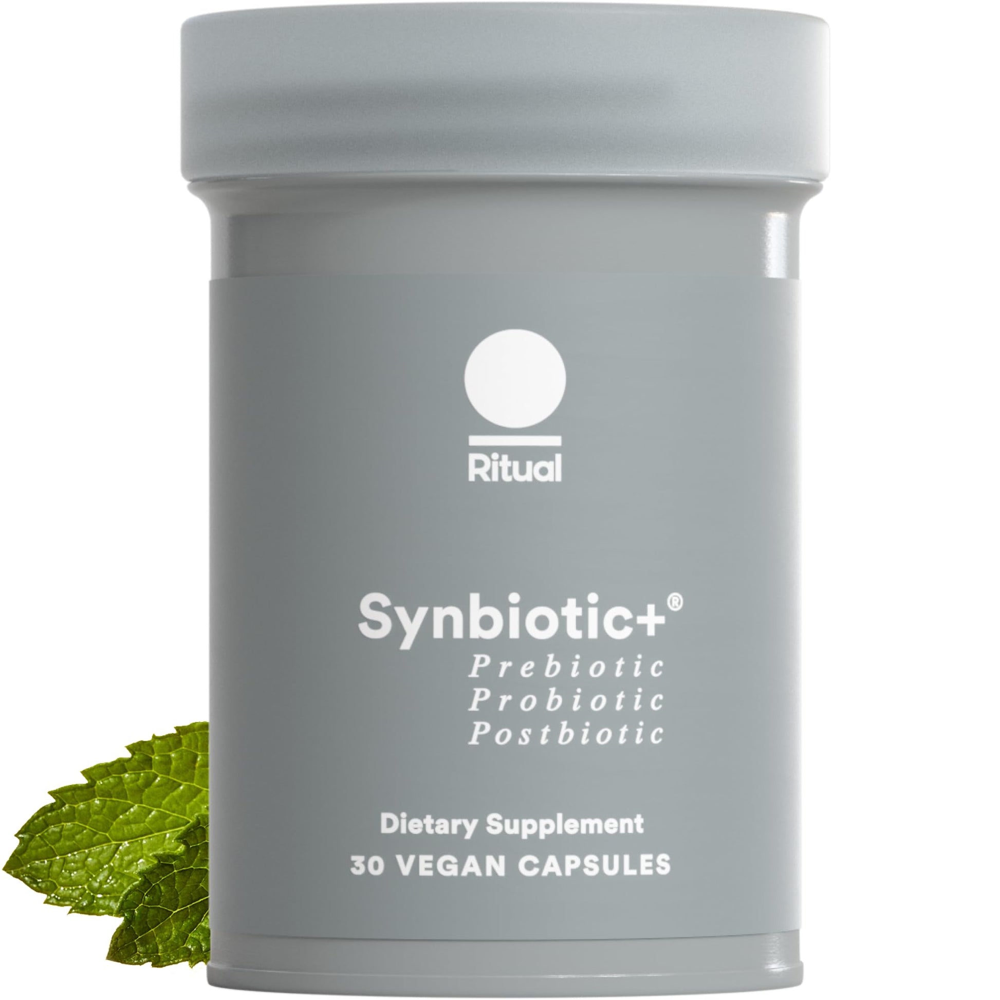 Ritual Synbiotic+ Probiotic, Prebiotic, Postbiotic, 3-in-1 Supplement for Gut Health and Digestive Support, Regularity, Bloat, Immune, Vegan Delayed-Released Daily Capsule, Women and Men, 30 Day Ritual buy supplements canada