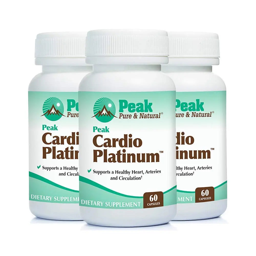 Peak Pure & Natural Peak Cardio Platinum 180 Capsules Peak Pure & Natural buy supplements canada