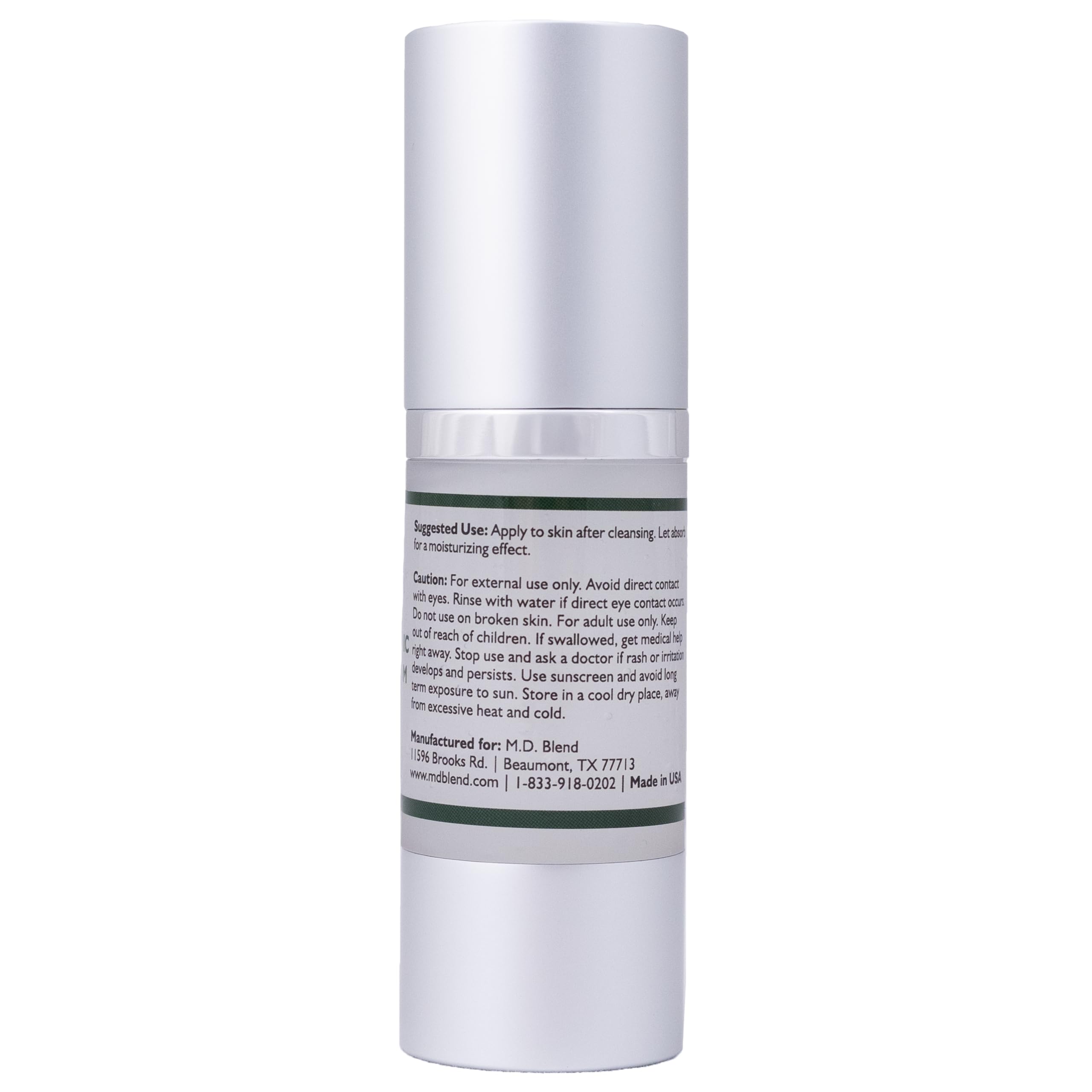 M.D. Blend Wellness Bundle with joint health supplement (120 capsules) & lightweight face hydrating hyaluronic acid serum (30 ml) featuring an airless pump, daily wellness skincare + joint support duo M.D. Blend buy supplements canada