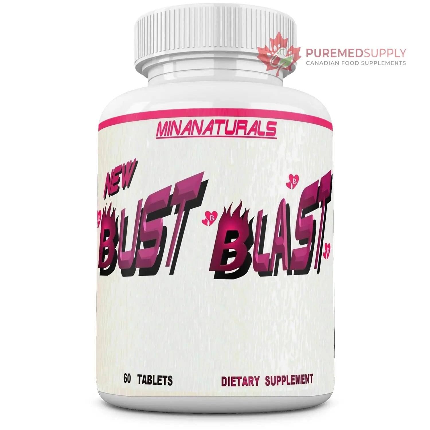 MINANATURALS Bust Blast Loaded Increase Breast Size Fast. Female Breast Enhancement - Bigger Boobs and Butt Pills. 60 Tablets MINANATURALS buy supplements canada