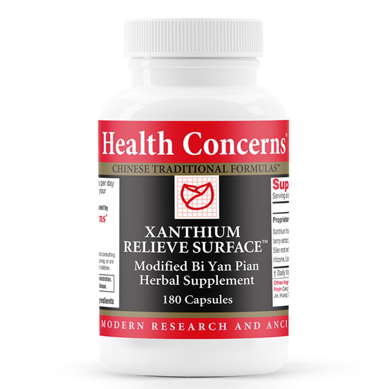Health Concerns Xanthium Relieve Surface – Sinus Relief & Seasonal Allergy Support – Nasal Congestion & Immune Health Supplement – Bi Yan Pian Chinese Herbal Formula – 180 Capsules Health Concerns buy supplements canada