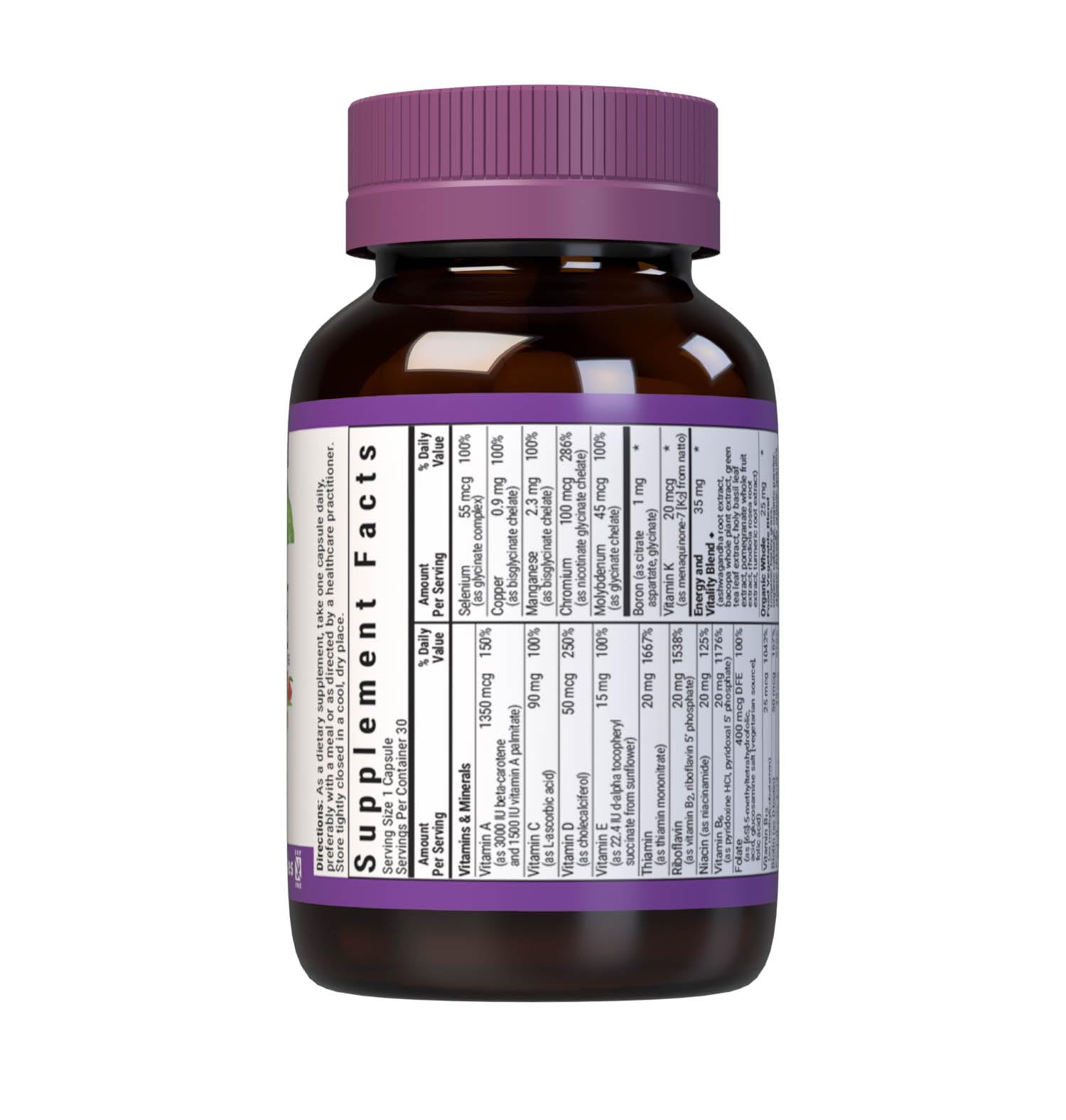 Bluebonnet Maxi One Iron Caplets, 30 Count (743715001107) BlueBonnet buy supplements canada
