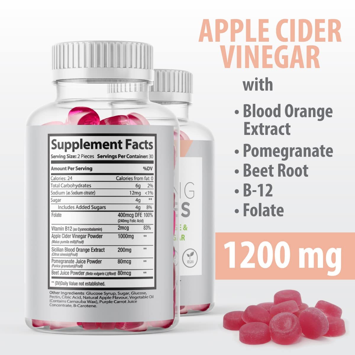 Max-Bio Slimming Gummies It Works with Apple Cider Vinegar and Sicilian Blood Orange Extract Max-Bio buy supplements canada