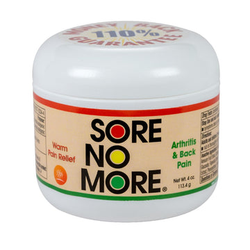 Sore No More Warm Arthritis Pain Relief Cream – Targeted Reliever for Back, Neck, Hands & Feet – Soothing & Fast-Acting Formula for Aches and Pains – Non-Greasy with Orange Aroma – 4 oz Sore No More buy supplements canada