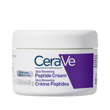 CeraVe Skin Renewing Night Cream, Niacinamide, Peptide Complex, and Hyaluronic Acid Moisturizer for Face, 1.7 Ounce, Packaging may Vary CeraVe buy supplements canada