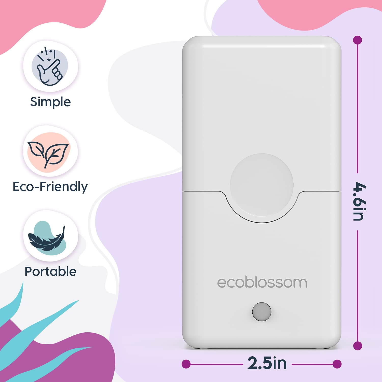 Ecoblossom Menstrual Cup Sterilizer - Modern Menstrual Cup Cleaner Unscented Sanitizer EcoBlossom buy supplements canada