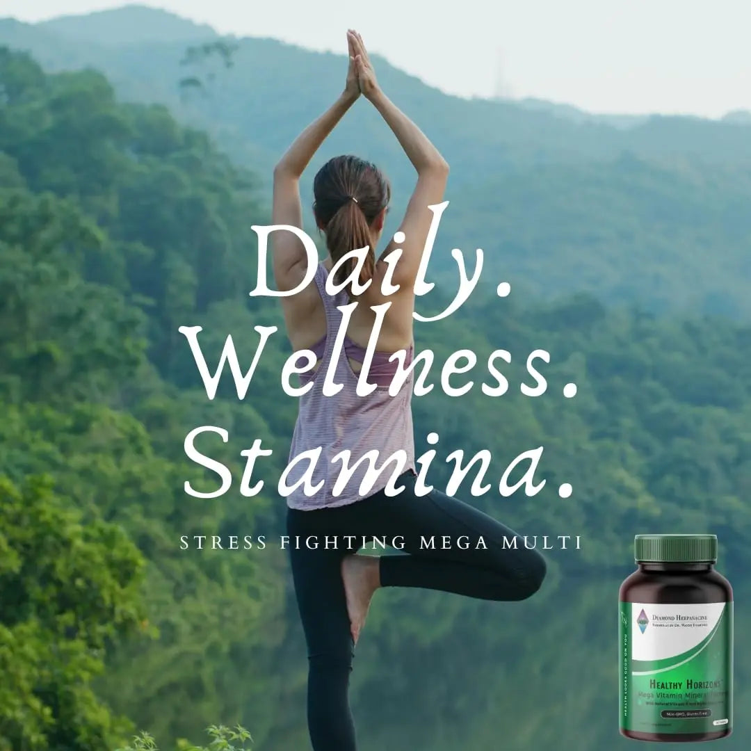 Herpanacine Diamond Healthy Horizons Multivitamin - Natural Multivitamin to Support Stress Relief and Provide Essential Nutrients Herpanacine buy supplements canada
